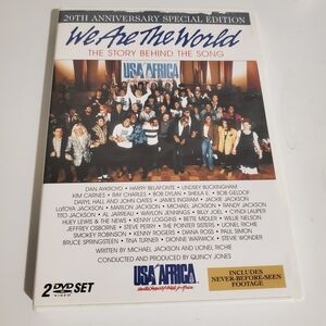 We Are The World 20th Anniversary Dvd And A Fans Collection Dvd